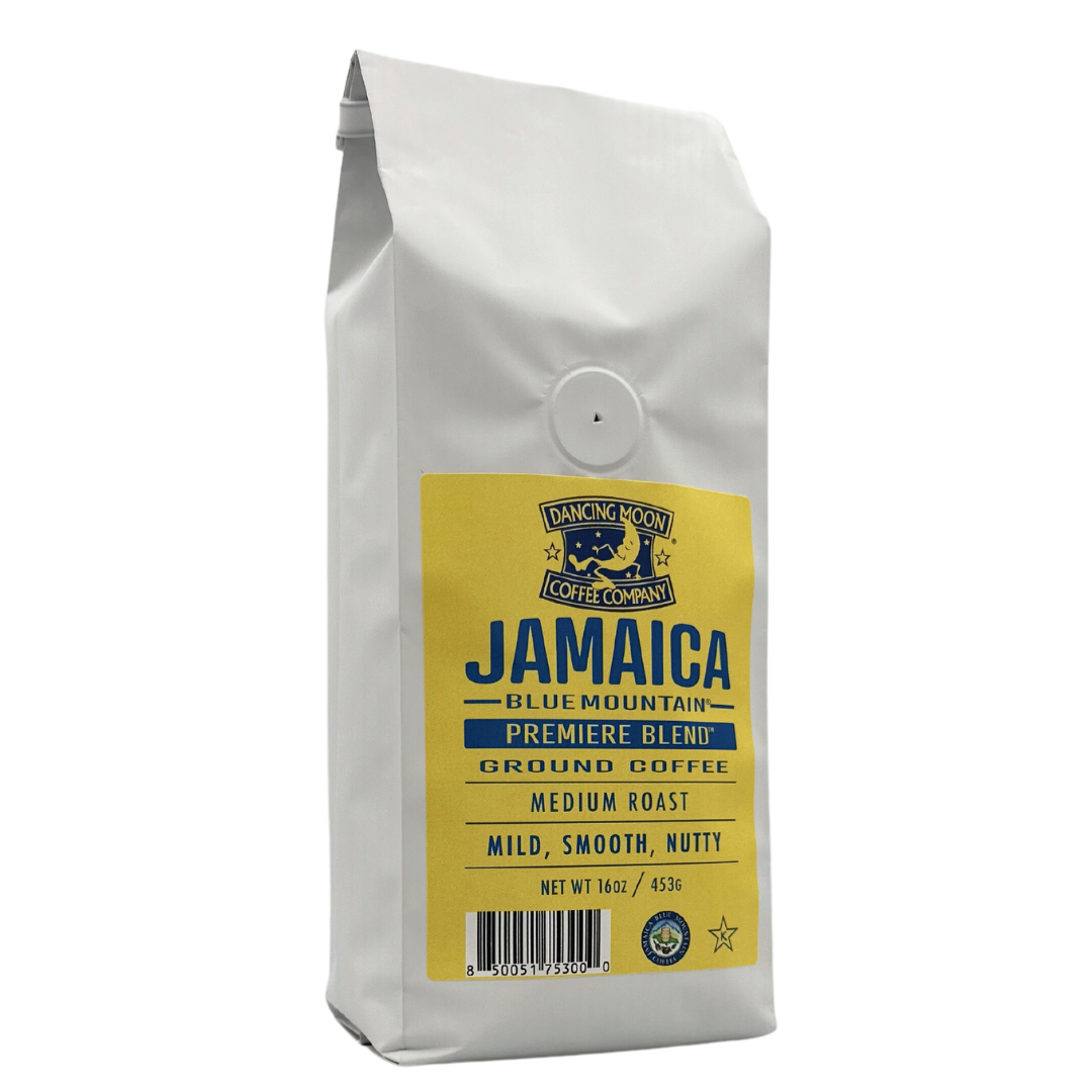 JAMAICA BLUE MOUNTAIN® Premiere Blend, GROUND COFFEE, 16 oz Bag