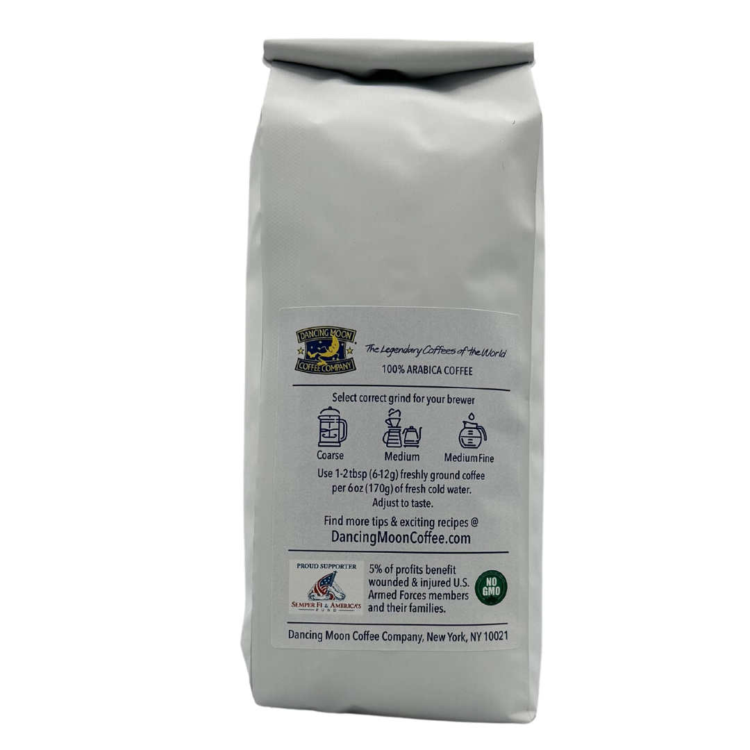 JAMAICA BLUE MOUNTAIN® Premiere Blend, WHOLE BEAN Coffee, 16 oz Bag