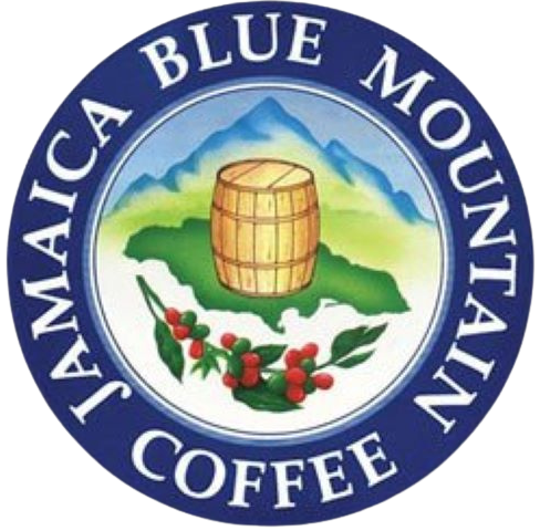 100% PURE JAMAICA BLUE MOUNTAIN®certified logo