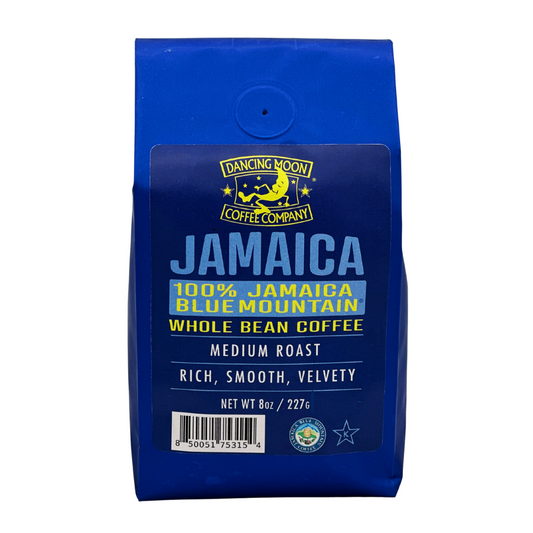 100% JAMAICA BLUE MOUNTAIN® Whole Bean Coffee - 8 oz Bag