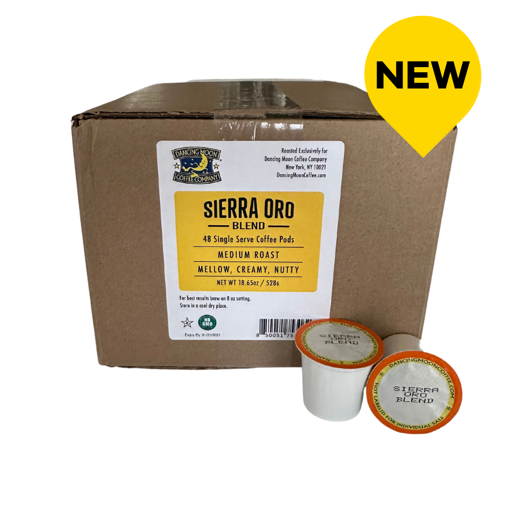 SIERRA ORO BLEND - Single Serve Coffee Pods, 48 ct Box