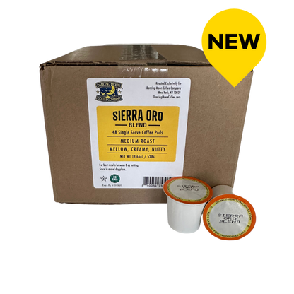 SIERRA ORO BLEND - Single Serve Coffee Pods, 48 ct Box