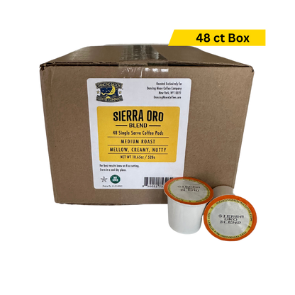 SIERRA ORO BLEND - Single Serve Coffee Pods, 48 ct Box