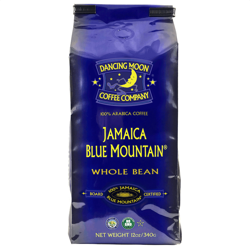 100% JAMAICA BLUE MOUNTAIN® Whole Bean Coffee - 12 oz Bag