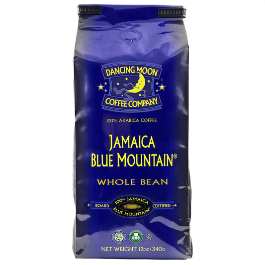 100% JAMAICA BLUE MOUNTAIN® Whole Bean Coffee - 12 oz Bag