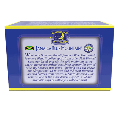 JAMAICA BLUE MOUNTAIN® Premiere Blend, Single Serve Pods, 12 CT JAMAICA BLUE MOUNTAIN® Premiere Blend, Single Serve Pods, 12 CT